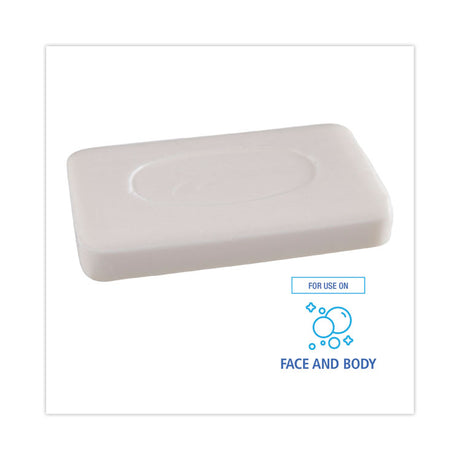 Face and Body Soap, Unwrapped, Floral Fragrance, # 3 Bar