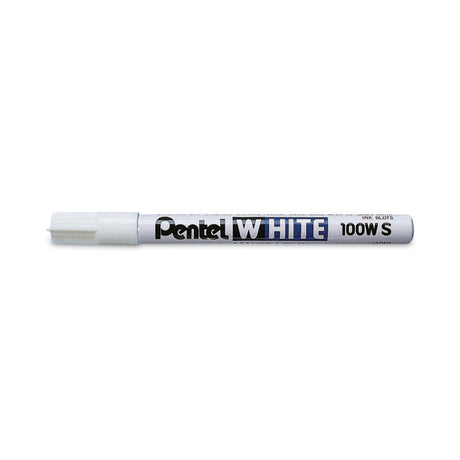 White Permanent Marker, Fine Bullet Tip, White