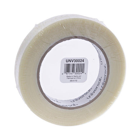 120# Utility Grade Filament Tape, 3" Core, 24 mm x 54.8 m, Clear