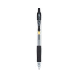 G2 Premium Gel Pen Convenience Pack, Retractable, Extra-Fine 0.38 mm, Black Ink, Smoke/Black Barrel, Dozen