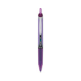 Precise V7RT Roller Ball Pen, Retractable, Fine 0.7 mm, Purple Ink, Purple Barrel