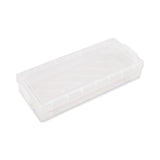 Super Stacker Pencil Box, Plastic, 8.25 x 3.75 x 1.5, Clear