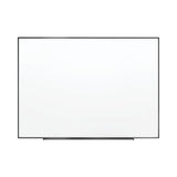 Fusion Nano-Clean Magnetic Whiteboard, 72 x 48, White Surface, Silver Aluminum Frame
