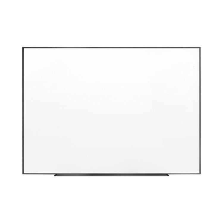 Fusion Nano-Clean Magnetic Whiteboard, 96 x 48, White Surface, Silver Aluminum Frame