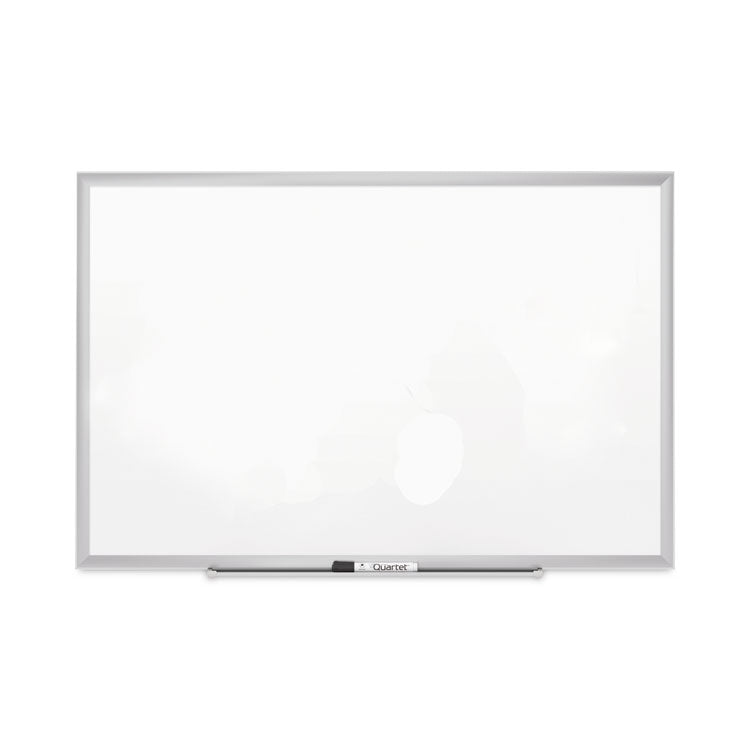 Classic Series Porcelain Magnetic Dry Erase Board, 60 x 36, White Surface, Silver Aluminum Frame