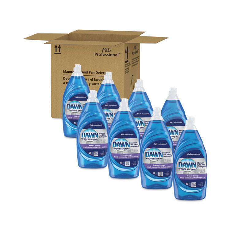 Manual Pot/Pan Dish Detergent, 38 oz Bottle, 8/Carton