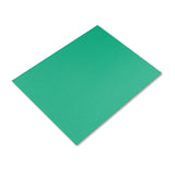 Four-Ply Railroad Board, 22 x 28, Holiday Green, 25/Carton