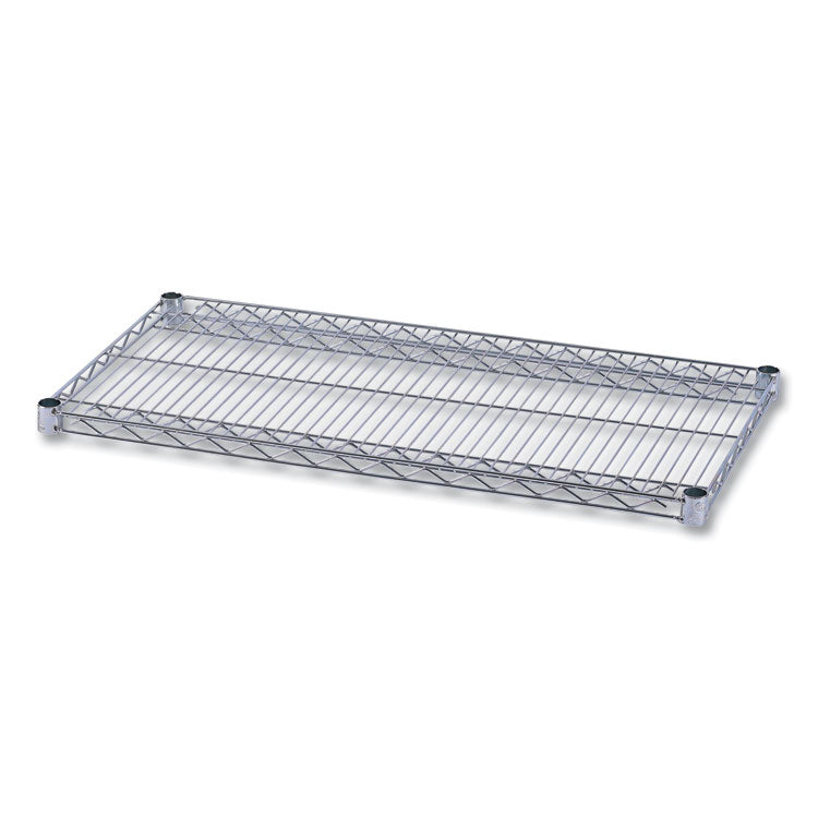 Industrial Wire Shelving Extra Wire Shelves, 36w x 18d, Silver, 2 Shelves/Carton