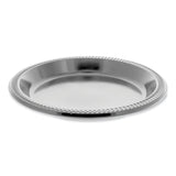 Meadoware Impact Plastic Dinnerware, Plate, 10.25  dia, Black, 500/Carton