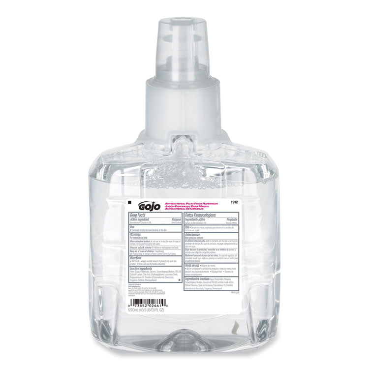 Antibacterial Foam Hand Wash Refill, For LTX-12 Dispenser, Plum Scent, 1,200 mL Refill