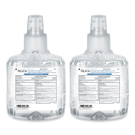 Clear and Mild Foam Hand Wash, Unscented, 1,200 mL Refill, 2/Carton