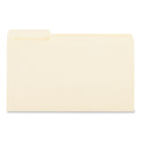 Top Tab File Folders, 1/3-Cut Tabs: Left Position, Legal Size, 0.75" Expansion, Manila, 100/Box