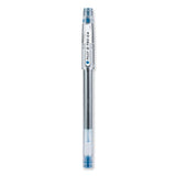 G-TEC-C Ultra Gel Pen, Stick, Extra-Fine 0.4 mm, Blue Ink, Clear/Blue Barrel, Dozen