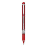 Precise Grip Roller Ball Pen, Stick, Bold 1 mm, Red Ink, Red Barrel