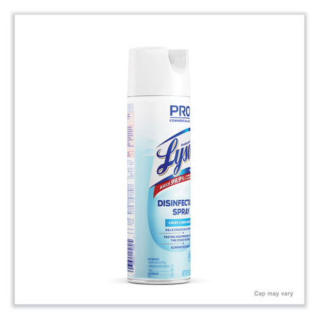 Disinfectant Spray, Crisp Linen, 19 oz Aerosol Spray