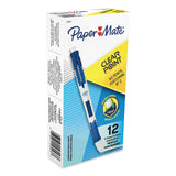 Clear Point Mechanical Pencil, 0.7 mm, HB (#2), Black Lead, Blue Barrel