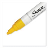 Permanent Paint Marker, Medium Bullet Tip, Yellow