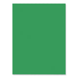 SunWorks Construction Paper, 50 lb Text Weight, 9 x 12, Holiday Green, 50/Pack