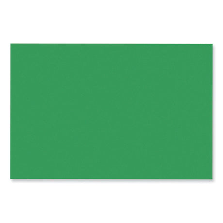 SunWorks Construction Paper, 50 lb Text Weight, 12 x 18, Holiday Green, 50/Pack
