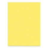 SunWorks Construction Paper, 50 lb Text Weight, 9 x 12, Yellow, 50/Pack