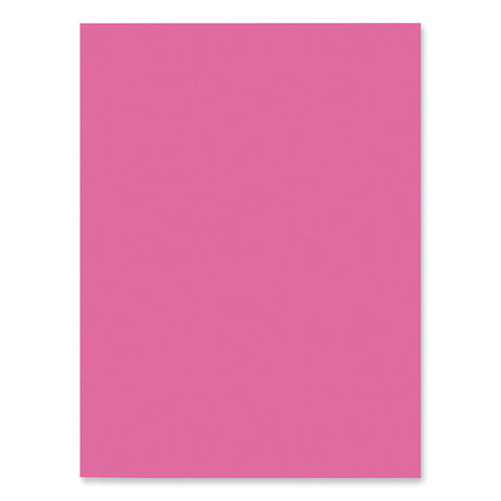 SunWorks Construction Paper, 50 lb Text Weight, 9 x 12, Hot Pink, 50/Pack