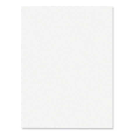 SunWorks Construction Paper, 50 lb Text Weight, 9 x 12, White, 50/Pack