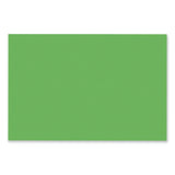 SunWorks Construction Paper, 50 lb Text Weight, 12 x 18, Bright Green, 50/Pack