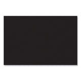 SunWorks Construction Paper, 50 lb Text Weight, 24 x 36, Black, 50/Pack