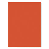SunWorks Construction Paper, 50 lb Text Weight, 9 x 12, Orange, 50/Pack
