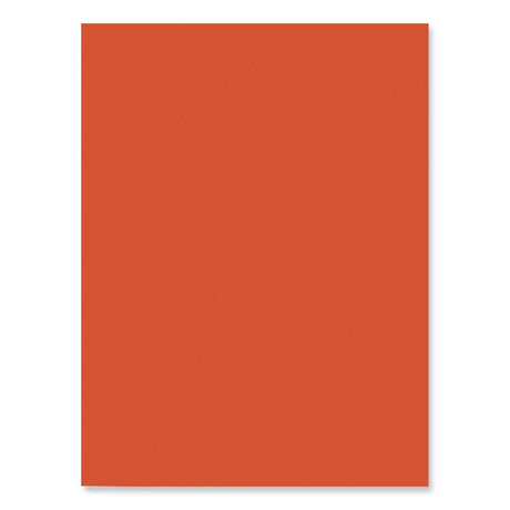SunWorks Construction Paper, 50 lb Text Weight, 9 x 12, Orange, 50/Pack