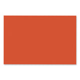 SunWorks Construction Paper, 50 lb Text Weight, 12 x 18, Orange, 50/Pack