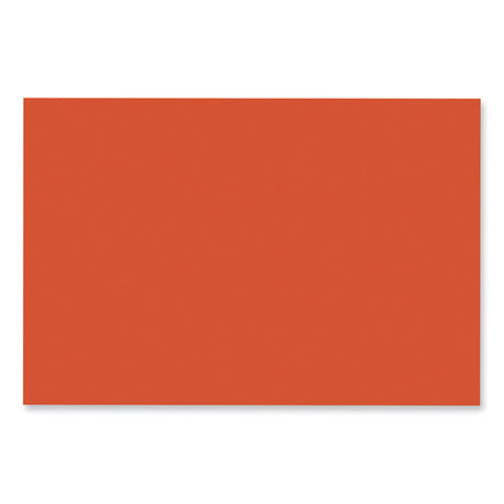 SunWorks Construction Paper, 50 lb Text Weight, 12 x 18, Orange, 50/Pack