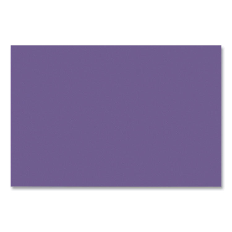 SunWorks Construction Paper, 50 lb Text Weight, 12 x 18, Violet, 50/Pack