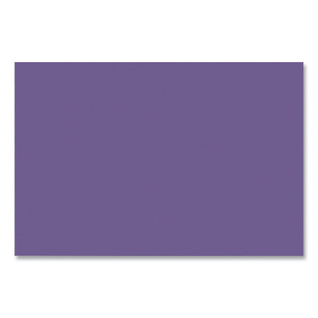 SunWorks Construction Paper, 50 lb Text Weight, 12 x 18, Violet, 50/Pack