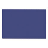 SunWorks Construction Paper, 50 lb Text Weight, 12 x 18, Blue, 50/Pack