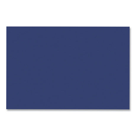 SunWorks Construction Paper, 50 lb Text Weight, 12 x 18, Bright Blue, 50/Pack