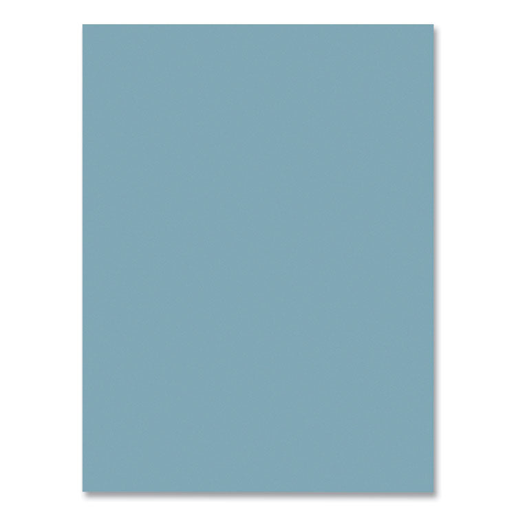 SunWorks Construction Paper, 50 lb Text Weight, 9 x 12, Sky Blue, 50/Pack
