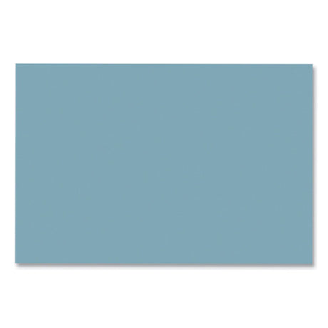 SunWorks Construction Paper, 50 lb Text Weight, 12 x 18, Sky Blue, 50/Pack