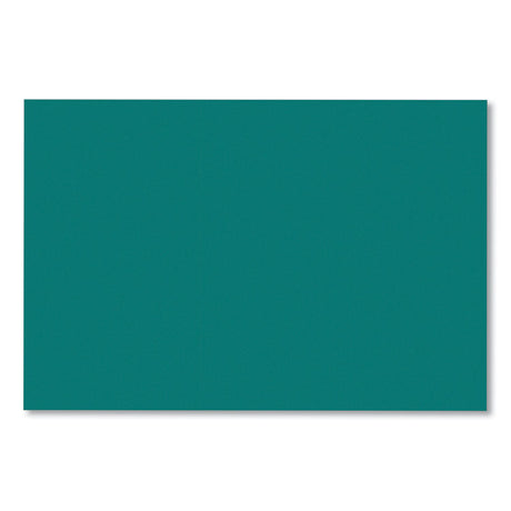 SunWorks Construction Paper, 50 lb Text Weight, 12 x 18, Turquoise, 50/Pack