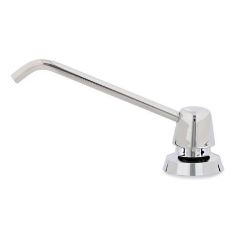 Counter-Mounted Soap Dispenser, 34 oz,  3 x 4 x 6, Stainless Steel