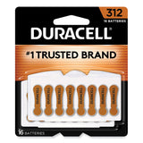 Hearing Aid Battery, #312, 16/Pack