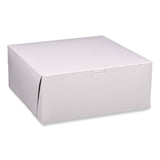 Bakery Boxes, Standard, 14 x 14 x 6, White, Paper, 50/Carton