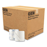 Standard Bath Tissue, Septic Safe, Individually Wrapped Rolls, 1-Ply, White, 1,000 Sheets/Roll, 96 Wrapped Rolls/Carton