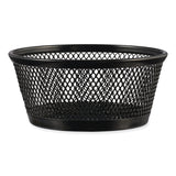 Jumbo Mesh Storage Dish, 4.38" Diameter x 2"h, Black