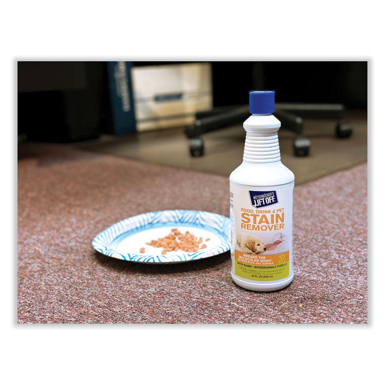 Food/Beverage/Protein Stain Remover, 32 oz Pour Bottle