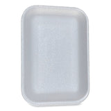 Meat Trays, #2. 8.5 x 6.03 x 1.11, White, 500/Carton