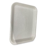 Meat Trays, #4S, 9.5 x 7.25 x 0.5, White, 500/Carton