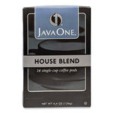 Coffee Pods, House Blend, Single Cup, 14/Box