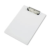 Acrylic Clipboard, 0.5" Clip Capacity, Holds 8.5 x 11 Sheets, Clear