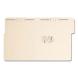 SuperTab Reinforced Guide Height Fastener Folders, 11-pt Manila, 0.75" Expansion, 2 Fasteners, Letter Size, Manila, 50/Box